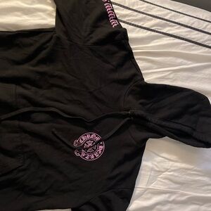 Chrome Hearts Black and Pink Hoodie
